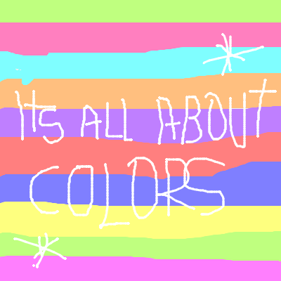 its all about colors