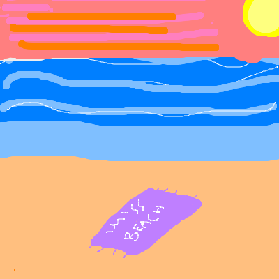 beach sunsine