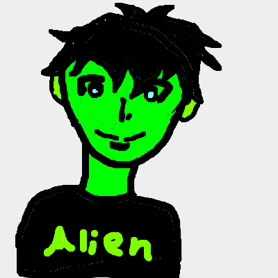 Alien ANime Boy